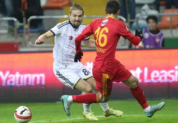 2014-2015 T. Kupası KAYSERİSPOR - FENERBAHÇE 1-1 Maç Görseli