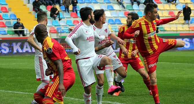 2015-2016 Süper Lig KAYSERİSPOR - MERSİN İDMAN YURDU 0-1 Maç Görseli
