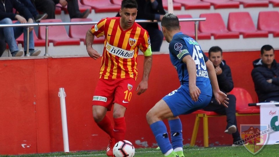 2018-2019 Süper Lig KAYSERİSPOR - KASIMPAŞA 2-1 Maç Görseli