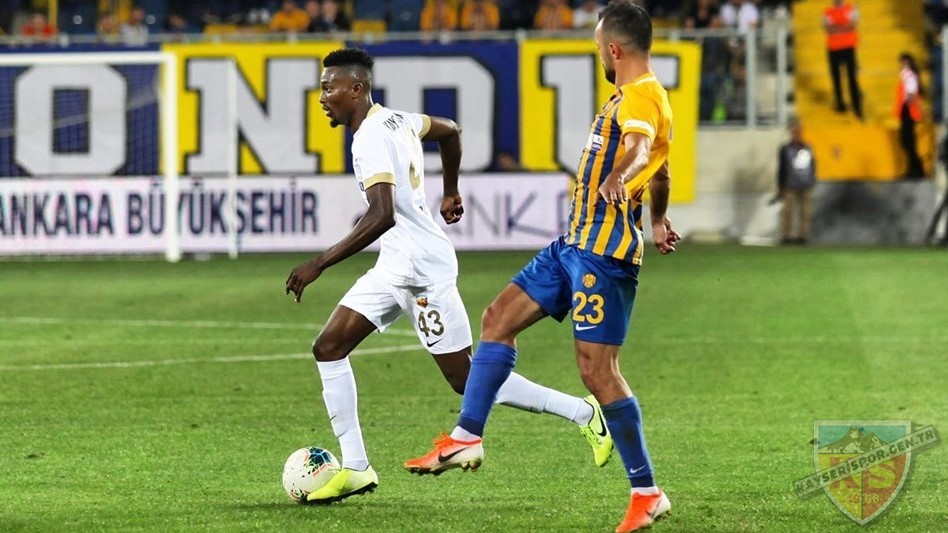 2019-2020 Süper Lig ANKARAGÜCÜ - KAYSERİSPOR 1-1 Maç Görseli
