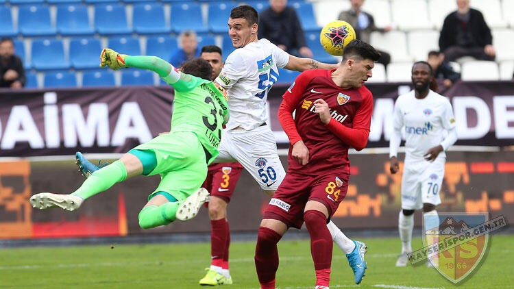 2019-2020 Süper Lig KASIMPAŞA - KAYSERİSPOR 5-1 Maç Görseli