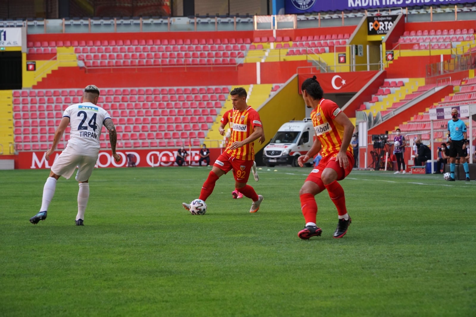 2020-2021 Süper Lig KAYSERİSPOR - KASIMPAŞA 1-0 Maç Görseli