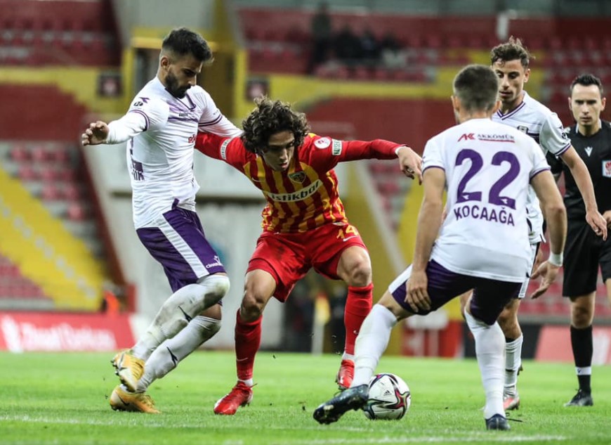 2021-2022 T. Kupası KAYSERİSPOR - ARTVİN HOPASPOR 3-0 Maç Görseli