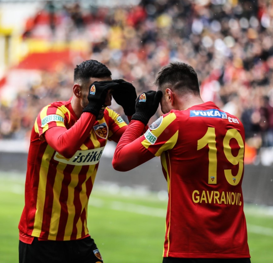 2021-2022 Süper Lig KAYSERİSPOR - KONYASPOR 2-3 Maç Görseli