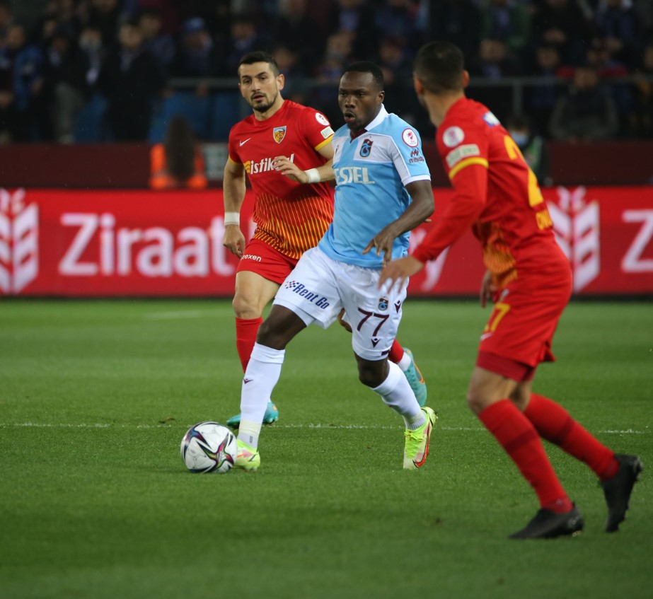 2021-2022 T. Kupası TRABZONSPOR - KAYSERİSPOR 1-0 Maç Görseli
