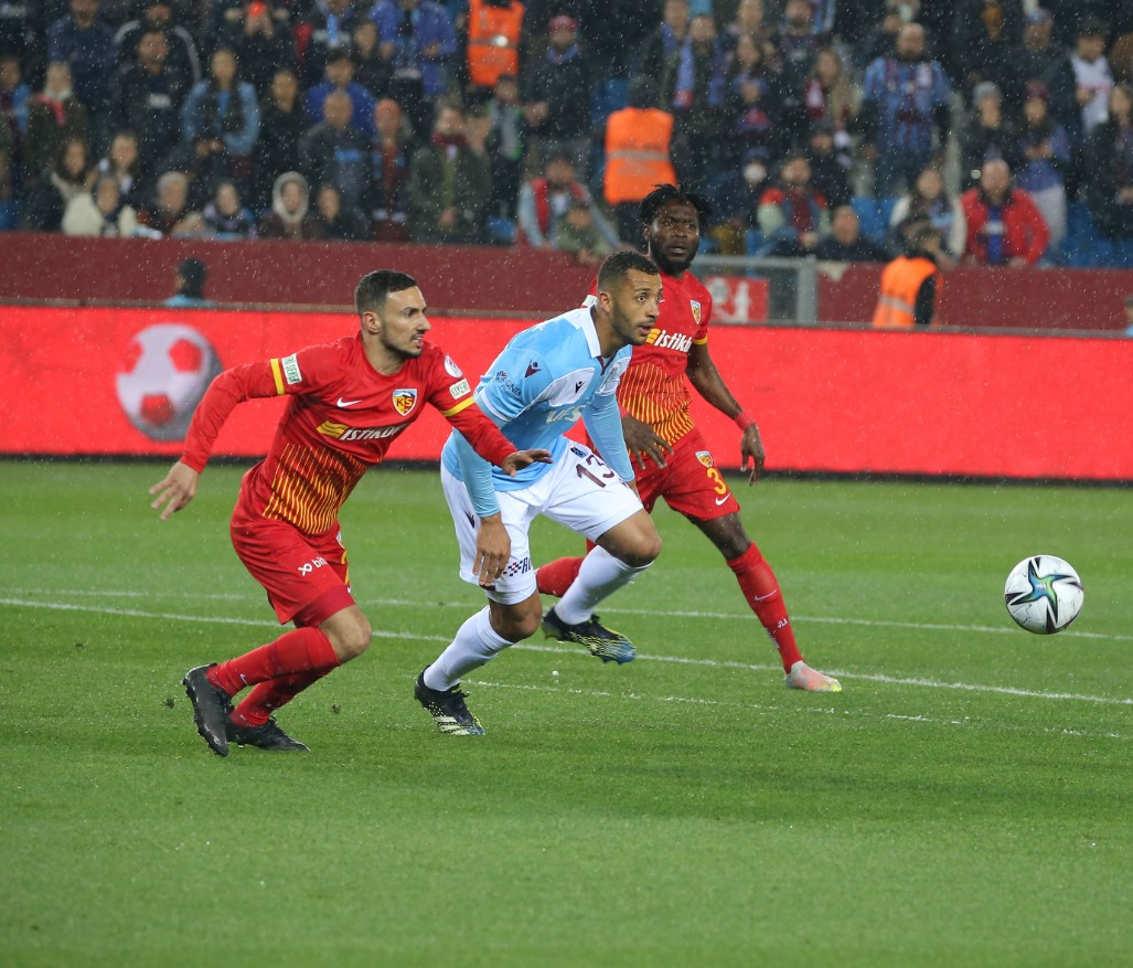 2021-2022 T. Kupası TRABZONSPOR - KAYSERİSPOR 1-0 Maç Görseli