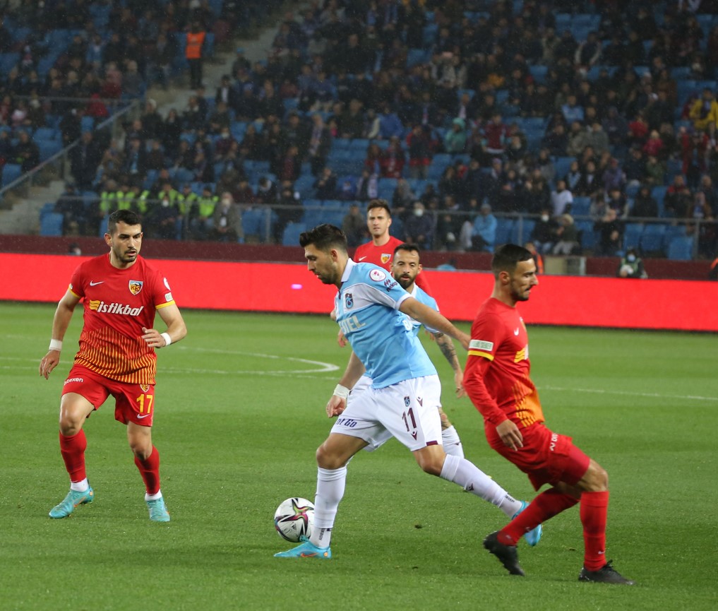 2021-2022 T. Kupası TRABZONSPOR - KAYSERİSPOR 1-0 Maç Görseli