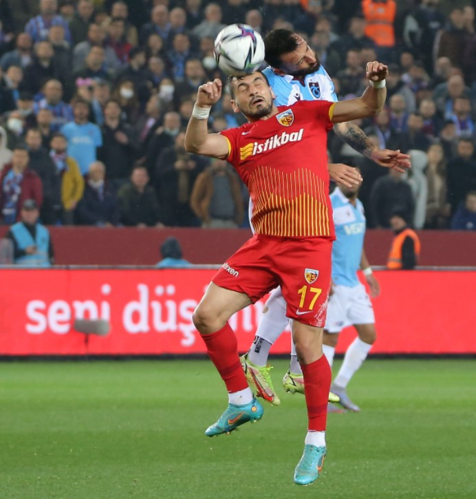 2021-2022 T. Kupası TRABZONSPOR - KAYSERİSPOR 1-0 Maç Görseli