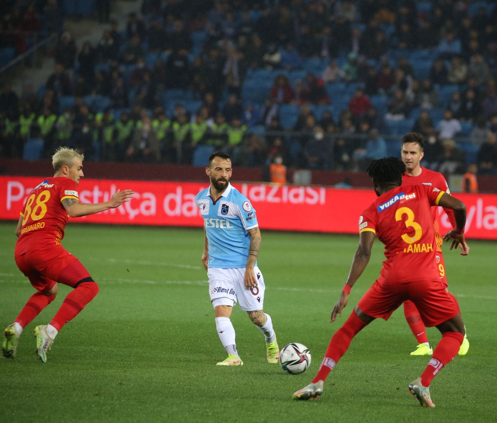 2021-2022 T. Kupası TRABZONSPOR - KAYSERİSPOR 1-0 Maç Görseli