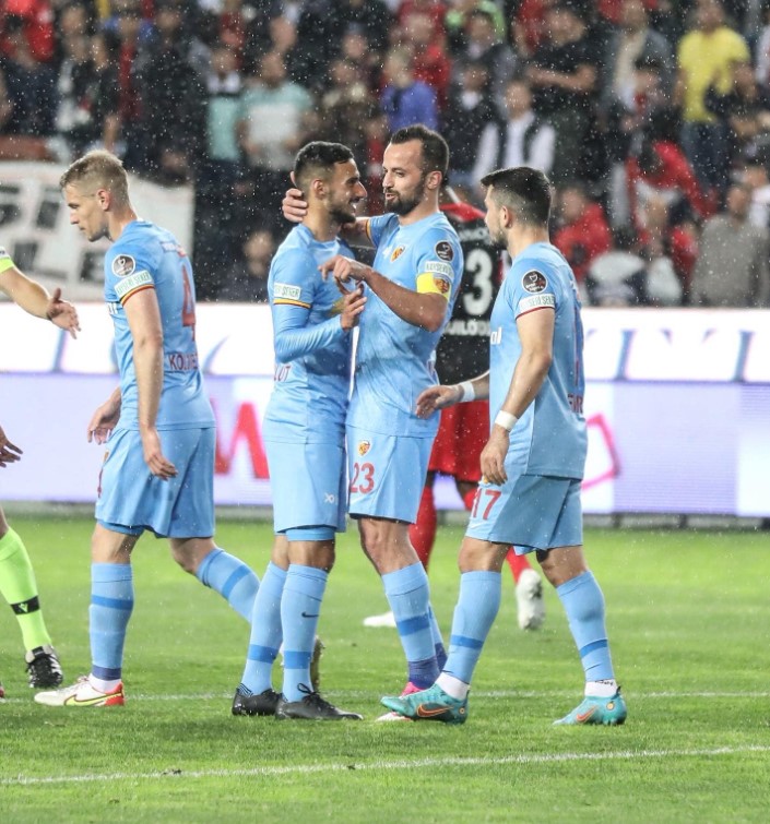 2021-2022 Süper Lig GAZİANTEP FK - KAYSERİSPOR 1-1 Maç Görseli