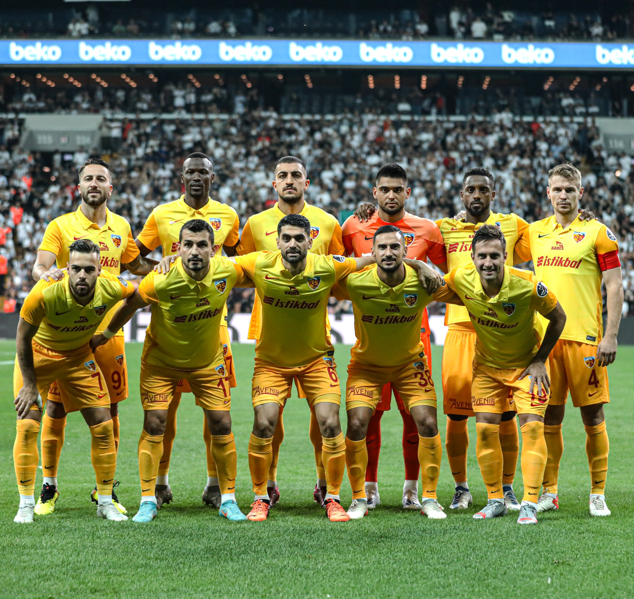 2022-2023 Süper Lig BEŞİKTAŞ - KAYSERİSPOR 1-0 Maç Görseli