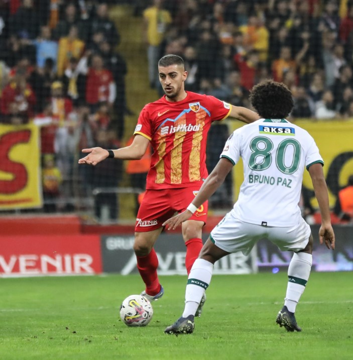 2022-2023 Süper Lig KAYSERİSPOR - KONYASPOR 1-2 Maç Görseli