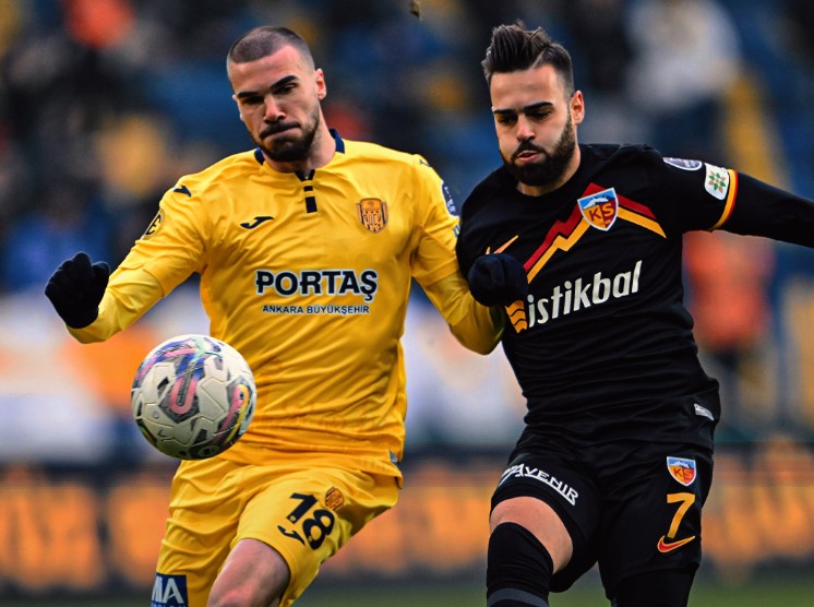 2022-2023 Süper Lig ANKARAGÜCÜ - KAYSERİSPOR 2-1 Maç Görseli