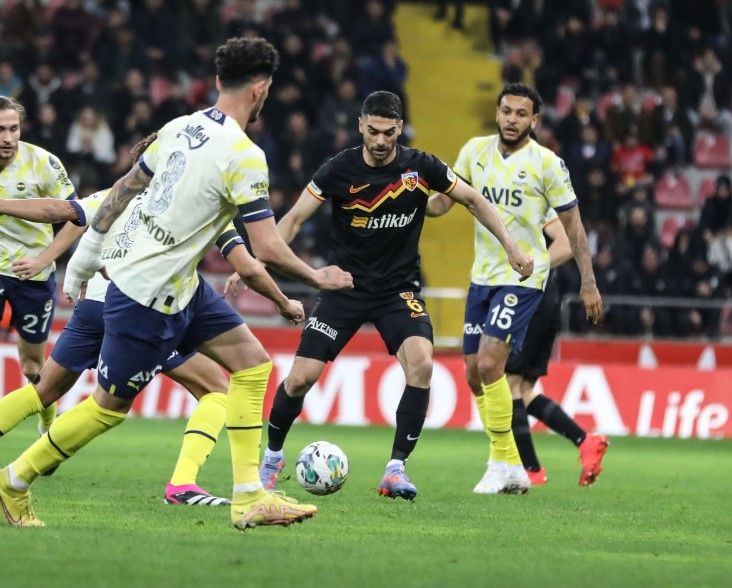 2022-2023 Süper Lig KAYSERİSPOR - FENERBAHÇE 1-2 Maç Görseli