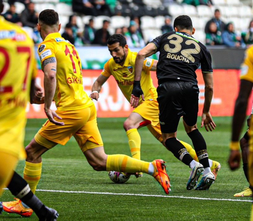 2022-2023 Süper Lig KONYASPOR - KAYSERİSPOR 2-2 Maç Görseli