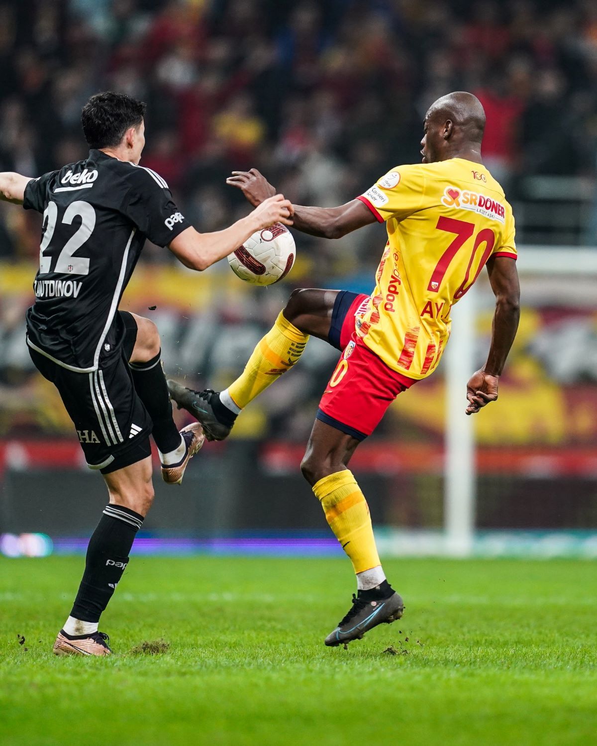 2023-2024 Süper Lig KAYSERİSPOR - BEŞİKTAŞ 0-0 Maç Görseli