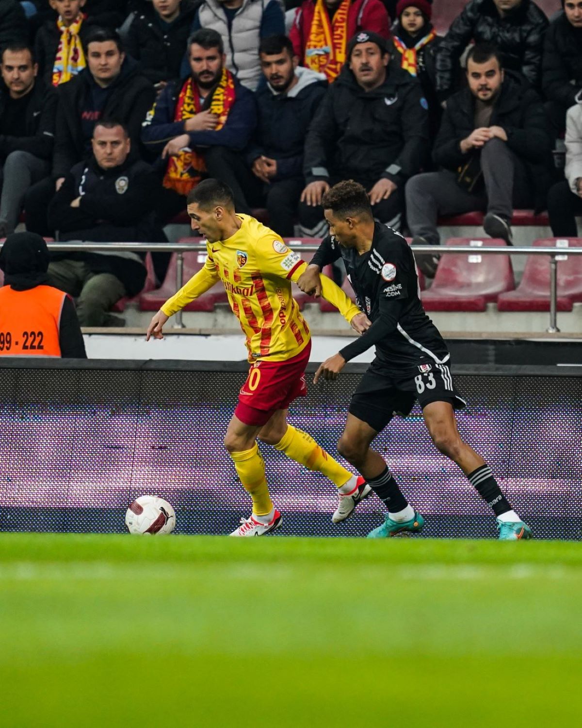 2023-2024 Süper Lig KAYSERİSPOR - BEŞİKTAŞ 0-0 Maç Görseli