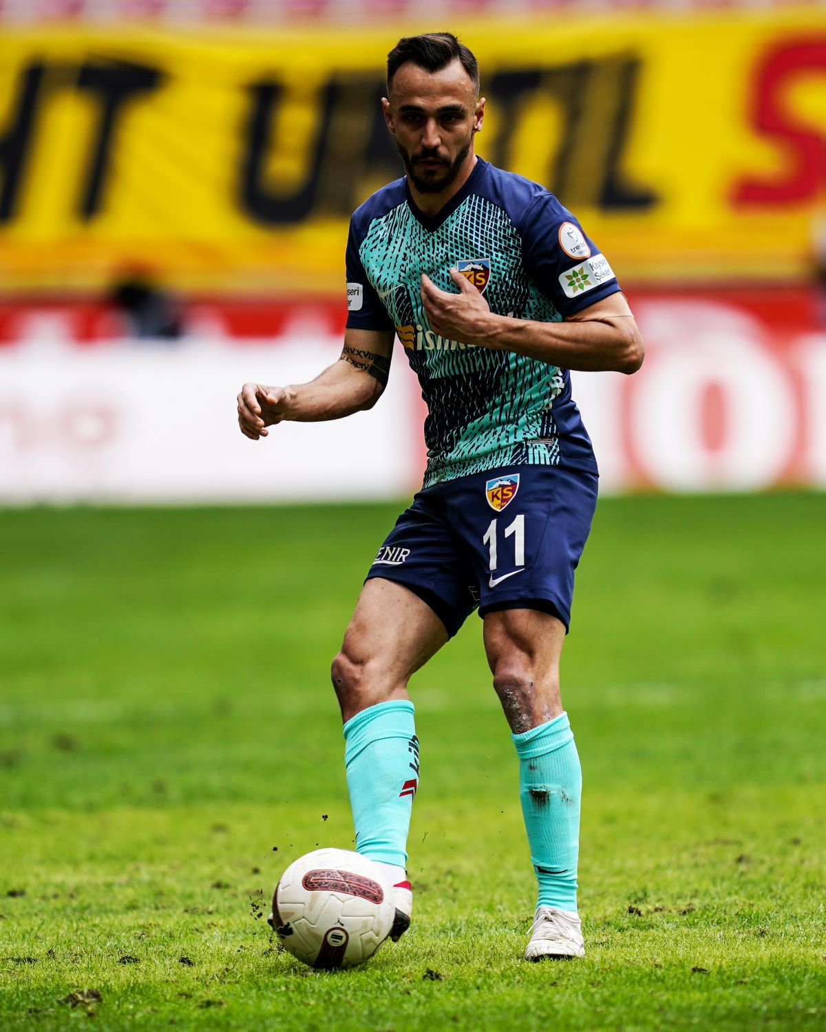 2023-2024 Süper Lig KAYSERİSPOR - HATAYSPOR 1-1 Maç Görseli