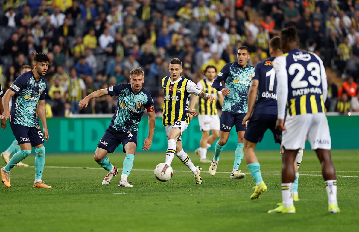 2023-2024 Süper Lig FENERBAHÇE - KAYSERİSPOR 3-0 Maç Görseli