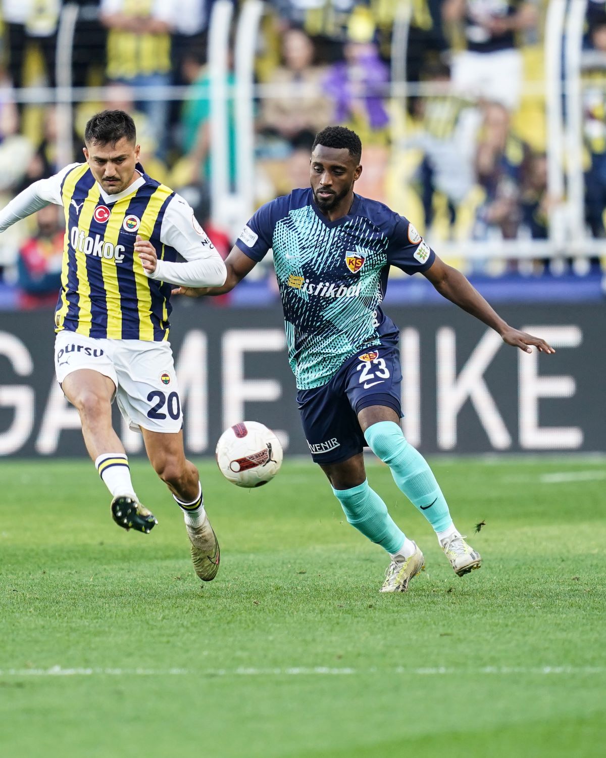 2023-2024 Süper Lig FENERBAHÇE - KAYSERİSPOR 3-0 Maç Görseli