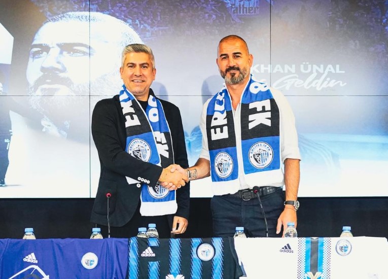 Gökhan Ünal Erciyes 38 FK ile Teknik Direktör olarak Anlaşıt.